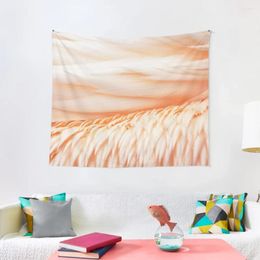 Tapestries veren zacht gladde natuurlijke helder levendige gloeiende tapijtwandras huisdecoraties dingen naar de kamer