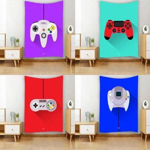 Tapisches Game Gande Controller Gamer Player Player Tapestry Wall suspendu Art Room Decor Aesthetic Bedroom Background