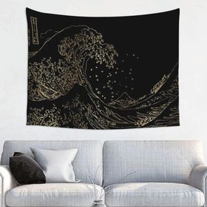 Tapisseries Great Wave Golda Tapestry