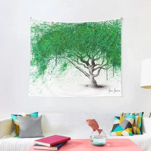 Tapisseries Green Tree Tapestry Home Decor Accessoires pour la décoration de chambre