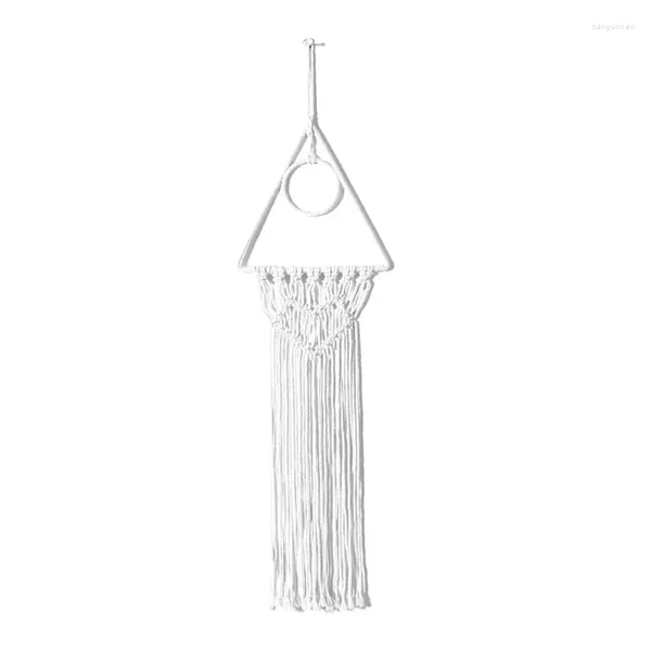 Tapisseries h55a tentures murales tissées tassels artisans artisanat ratcteurs de rêve bohemian décoration intérieure douce corde de coton amical de l'environnement convivial