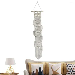 Wandtapijten Hoedenrek Macrame Muur Boheemse Houder Voor Hoeden Home Decoraties Weven Kunst Slaapkamer Eetkamer Slaapzaal Wonen