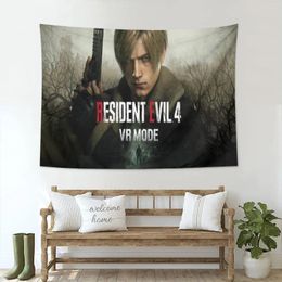 Tapestries Home Decoratie Tapestry Tapestry Resident-Evil Game Wall Art Room Decors