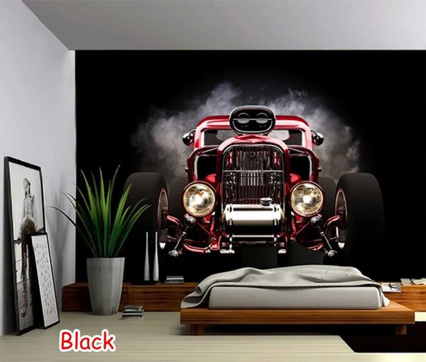 Tapisseries hot rod tapisserie modifiée voiture tapisserie mur suspendu art chambre décoration mur tapisserie rideau