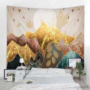 Tapisseries Style japonais tenture murale tapisserie nordique décoration de la maison mur Art nappe chambre paysage peinture tapisserie R230713