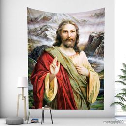 Tapisseries Jésus scène décor à la maison art tapisserie jolie chambre décoration murale tenture murale R230710