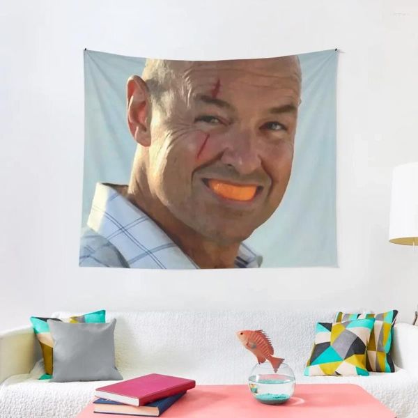 Tapisseries John Locke Orange Slice Tapestry Room Decor Cute pour les décorations esthétiques