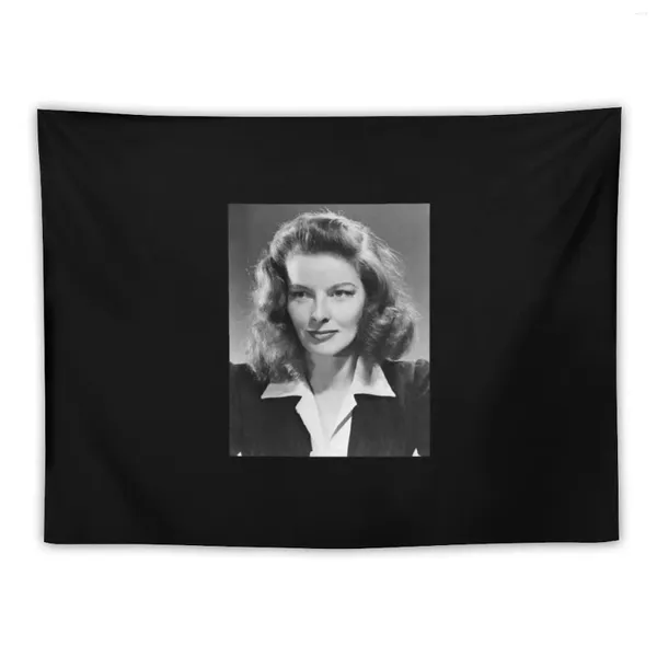 Tapisseries katharine hepburn actrice 1941 autocollant tapisserie mur suspendu décor de chambre à coucher