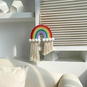 Wandtapijten Macrame Tapestry Cute Kawaii Kamer Decor Kwekerij Woonkamer Decoratie Kinderen Meisjes Kamer Decor Kerst Ornamenten Cadeau