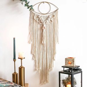 Tapestries Macrame Tassel Tapestry Wall Hanging Boho Home Decor Christmas Decoration Boheems Woven Wedding Party House