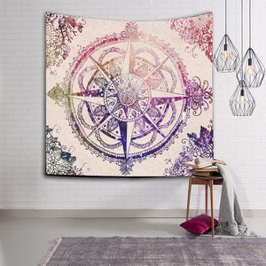 Tapestries Mandala Boheemse muur Hanging Droomdoek Gedrukte Deken Dekenskamer Slaapkamer Home Decor TapestryTapestries