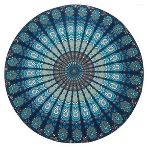 Tapisseries Mandala Hawaii Sunoproofrol Round Beach Throw