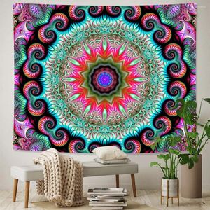 Tapisseries Mandala grande taille, tapisserie décorative d'art pour la maison, mur de fond Hippie bohème, drap couverture de canapé