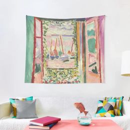 Tapisseries Matisse Print - Affiche la fenêtre ouverte Tapestry Room Ornements Paintes décoratives