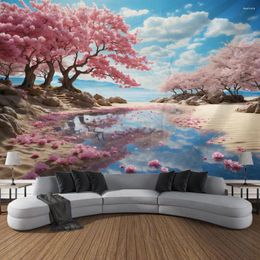 Tapisseries Méditation Series Landscape Grand Tapestry Wall Art Home Decoration Bedroom Living Room