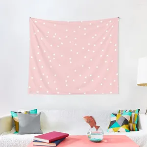 Tapisseries (millénaire) étoiles roses et blanches, décor de pièce coréenne pour chambre à coucher, Tapete le mur