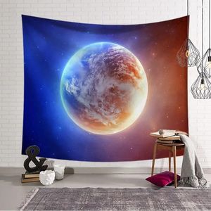 Tapisseries Univers mystérieux ciel étoilé espace tapisserie tenture murale grande étoile pour tissu de fond de chambre à coucher