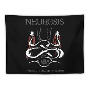 Tapissees Neurosis: Trough Silver in Blood Tapestry Bedroom Organisation et Décoration à la maison