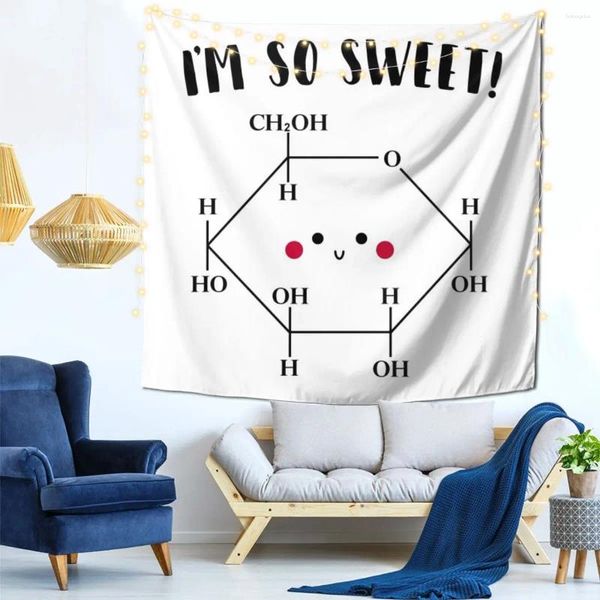 Tapices Science Decoración de la pared Tapestry Modern Decorative Birthday Regalo suave de tela suave