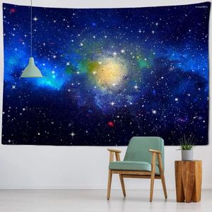 Tapestries STARRY Sky Art Tapestry Tapestry Home Decoratie Muur Hangende hippie Boheemse kamer Achtergrond Stoffen Ledeblad SCHAAK SCANF YOGA MAT