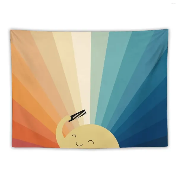 Tapices Sunshine estará listo en un minuto decoración de la sala de tapiz de estilo coreano decoración de anime