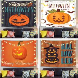 Tapisseries Tapestry Home Halloween Party Decoration Textile Pumpkin salon Hogar Wall Decor