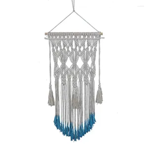 Wandtapijten Kwastje Macrame Geweven Wandtapijt Boho Chic Boheems Appartement Slaapzaal Woondecoratie