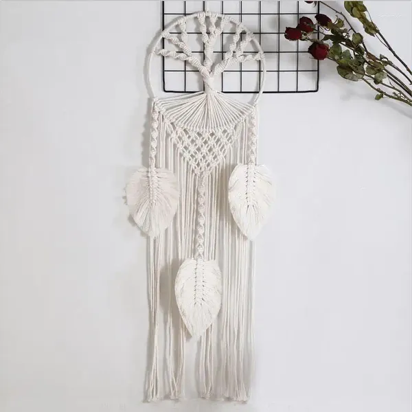 Tapisseries Tree of Life Catchers de rêve Macrame Boho Catcher mur suspendu pour la fête de mariage à la maison