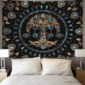 Tapestries Tree of Life Wall Decoration Tapestry Decoratie Home Hanging Art Wall Decoratie items Wall Doek Aesthetic Wall Tapestry R230812