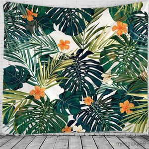 Tapisseries plante tropicale tapisserie mandala tapisserie murale yoga hippie bohème sorcellerie salon de la maison.