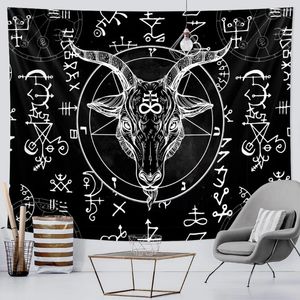 Tapisseries Viking sang aigle tapisserie Mandala décorations murales salon chambre décor esthétique pendentif