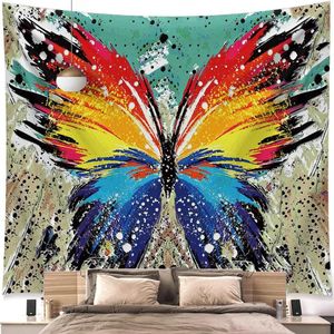 Tapisseries art mural tapisserie intérieur papillon peinture décor pour décoration de pièce fonds d'écran de l'année esthétique de l'année y2k