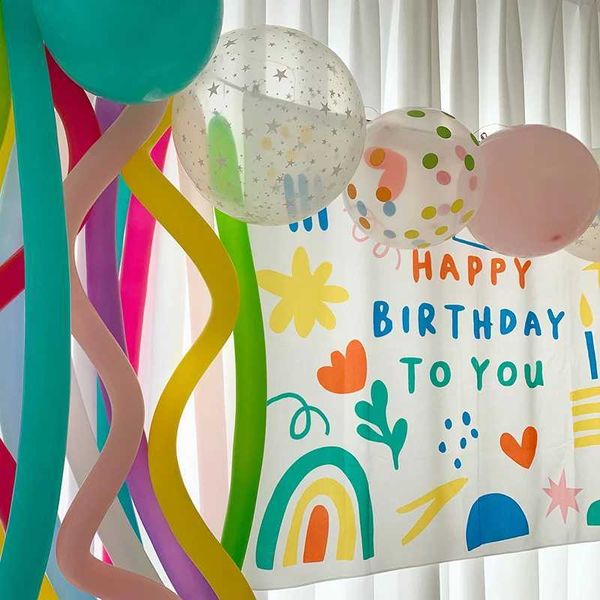 Tapissery tapisseries mignonnes suspendues d'anniversaire pendaison pour enfants décoration de fête de décoration photo