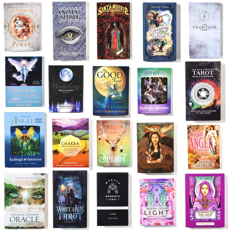 Tarot card game English oxy card divination Oracle card board game Tarot brand toys spot wholesale