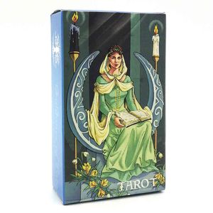 Tarotkaarten voor beginners met GUID Deck 78 Diversinatie Fate Game Spanje Versie, Klein formaat Salem0LO
