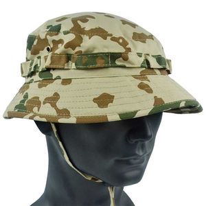 Tary Tactique Boonie Chapeau Chasse Soleil Pêche Chapeau En Plein Air Camo Bobble Chapeau Randonnée Voyage Pêcheur Sniper Ghillie Combat HatC24326