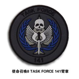 Task Force Armband Elite SAS Team Tactical Patch Hook Loop Personality Badges Medic Badges sur Backpack Coat Jeans Patches militaires