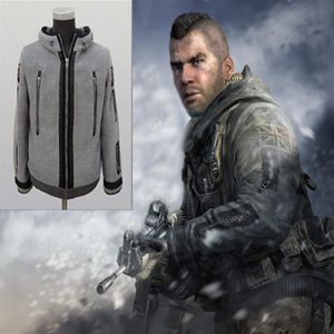 Task Force Hoodie Jacket Modern War Ghost Hoodie Jacket Cosplay Kostuum TF 141 Hoge kwaliteit Gift281L