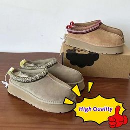 tasman cali wave Sport pantoufle hommes femmes grande taille 36-46 Tazz diapositives australiennes mini botte pantoufle fourrure diapositives classique plate-forme bottes en daim laine bottes de laine d'hiver DI4O