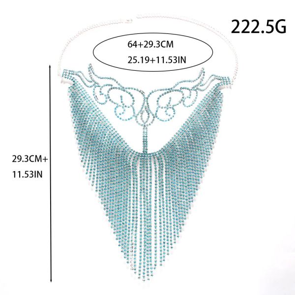 Tassel Veil masques Femmes Headswear Rhingestone Chain Face Mask Masquerade Dance Party Costume Sexy Face Curtain Accessoires