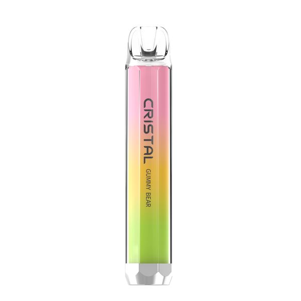 Tastefog Cristal Desechable Vape Pen 800 puff 2% 2ml 500mAh 10 Sabores Versión Tpd Cigarrillo electrónico con LED Flahlight