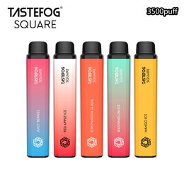 Tastefog Square nouveau dispositif de vapotage jetable 3500puff 10 ml 650 mAh batterie 10 saveurs livraison rapide