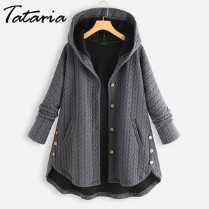 Tataria veste d'hiver pour femmes pour femmes longues Parkas femme manteau à capuche vêtements d'extérieur 210514