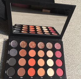 Tati Beauty 24 Colors Pigmented Eyeshadow Pallettes paillettes Bright Bright Shadow Kit Palette de maquillage pour Femme6987002