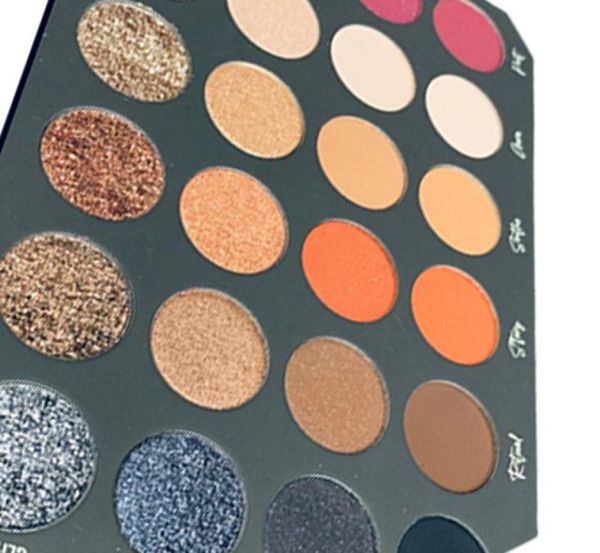Tati Beauty Eyeshadow Powder Powder Christmas Gifts 24 Color Shimmer Matte paillettes de la palette à paupières entente 4861744