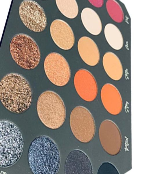 Tati Beauty Eyeshadow Powder Powder Christmas Gifts 24 Color Shimmer Matte paillettes de la palette à paupières Larding Laste