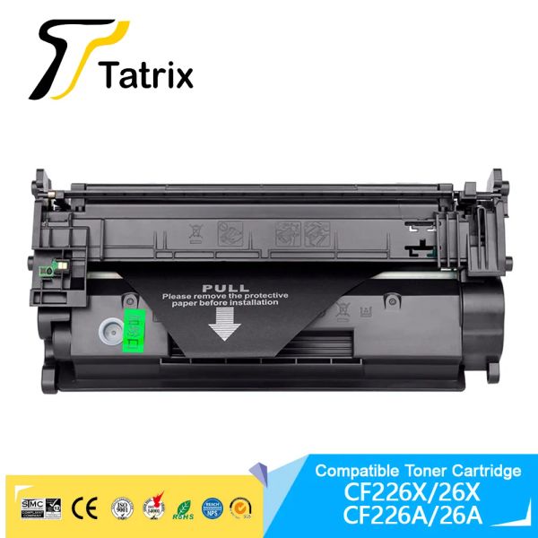 Tatrix 26x CF226X HP26X 26A CARTRILLE DE TONE BLACH LASER compatible pour imprimante HP LaserJet Pro MFP M426FDW avec qualité supérieure