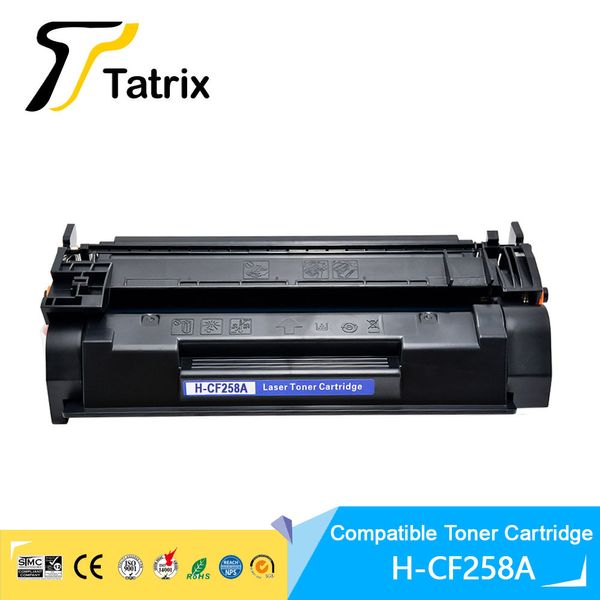 Tatrix CF 258A CF258A 58A CARTRIDE DE TONER NOIR LASER BLACK compatible pour HP LaserJet Pro M404N / 404DN etc. CF258A