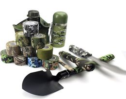 Accessoires de tatouage 25mm Grip Wrap élastique Camouflage Bandage poignée Tube jetable non tissé auto-adhérent fournitures de tatouage 24 rouleaux 4408753