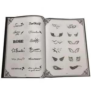 Libros de tatuajes Libro de tatuajes profesional para arte corporal Diseños de patrones de moda pequeños y frescos Suministro de accesorios de tatuaje Flash Microblading 231012